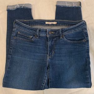 Levi’s 711 skinny filiforme cropped jeans